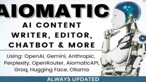 Aiomatic - Automatic AI Content Writer, Editor, Chatbot & AI Toolkit
