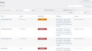 Cart Reports for WooCommerce