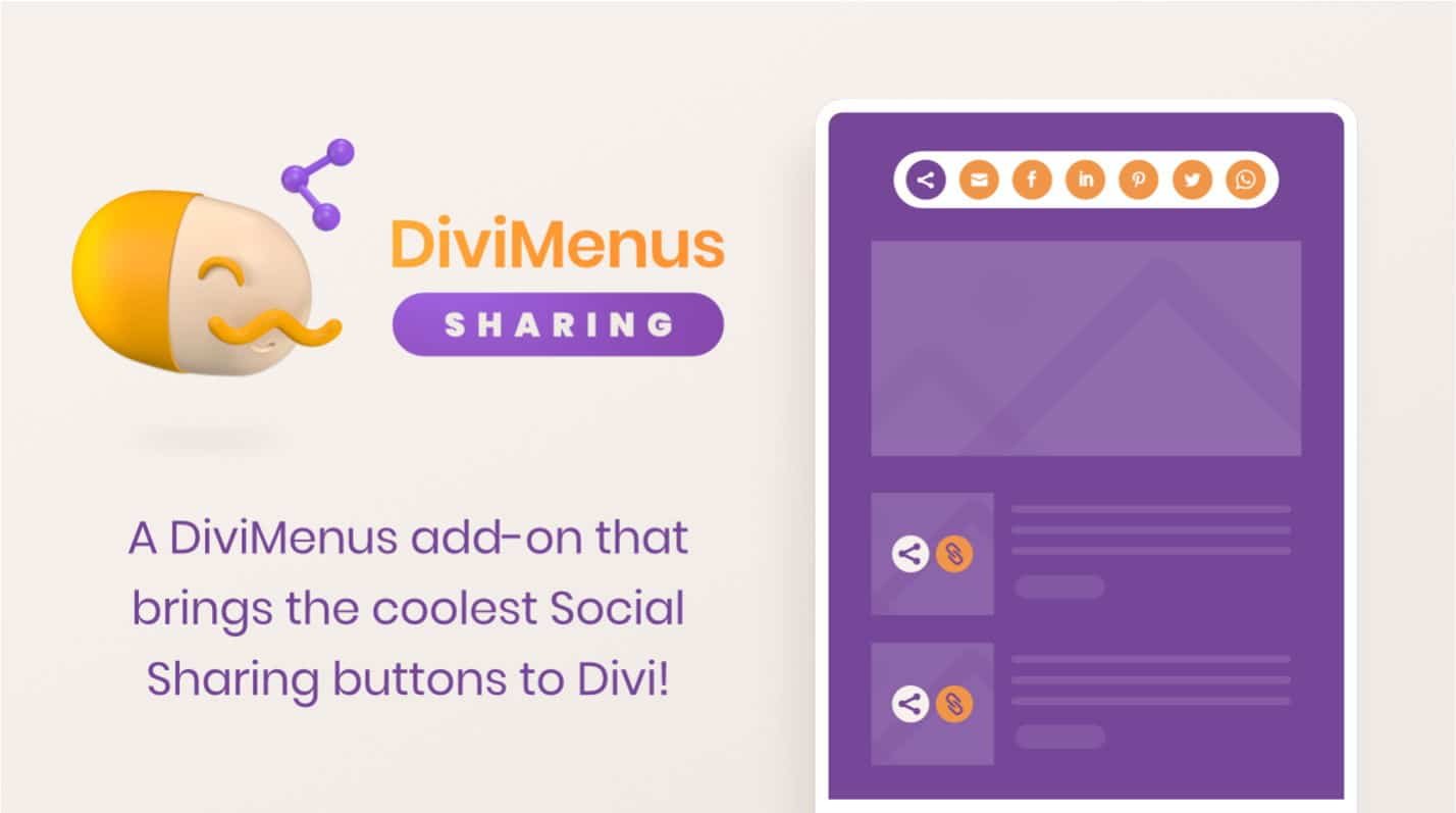 DiviMenus Sharing
