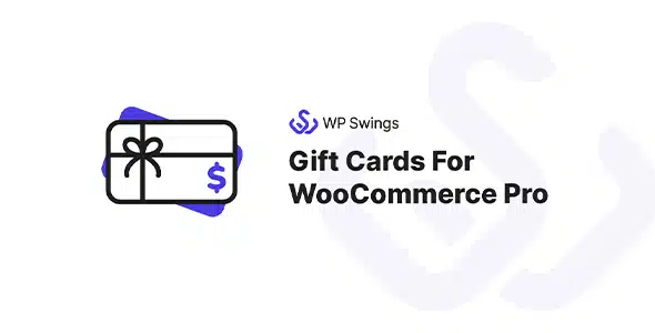 Gift Cards For WooCommerce Pro