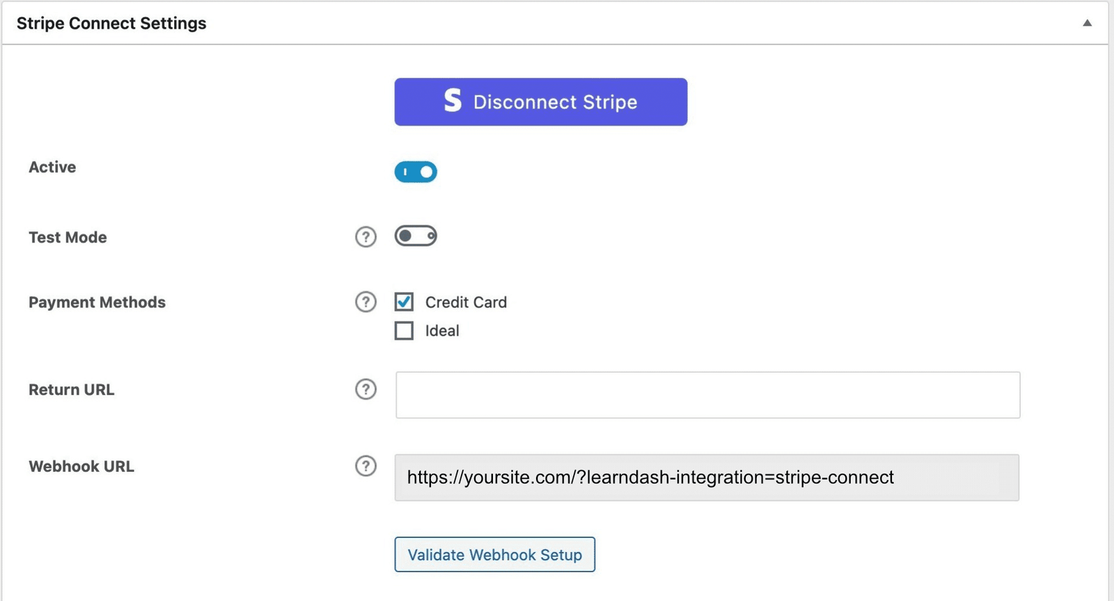 LearnDash LMS Stripe Integration
