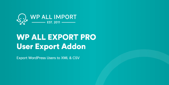 WP All Export – User Export Add-On Pro