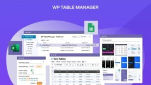 WP Table Manager