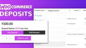 WooCommerce Deposits Webtomizer