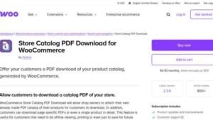 Woocommerce Store Catalog PDF Download