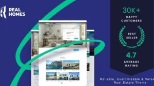 Realhomes - Real Estate Sale And Rental Wordpress Theme