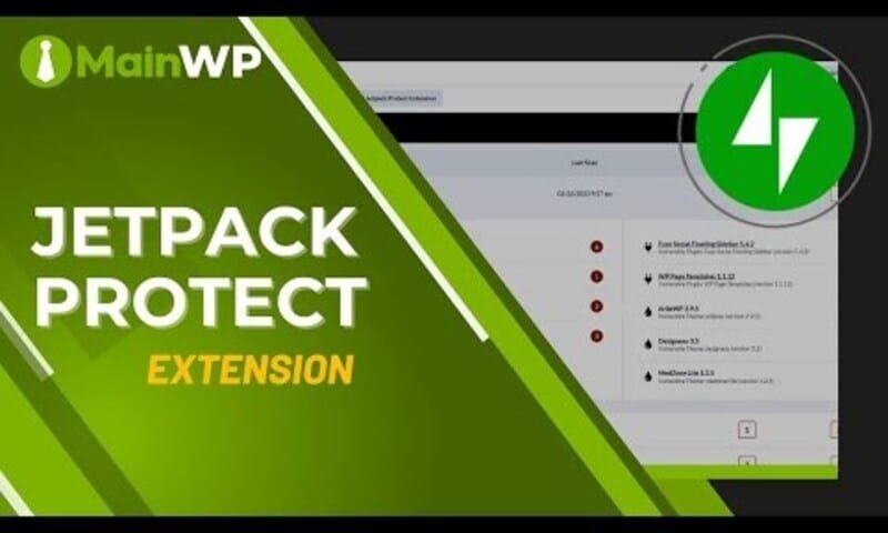 MainWP Jetpack Protect Extension