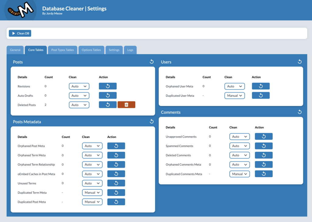 Descargar Database Cleaner (Pro)