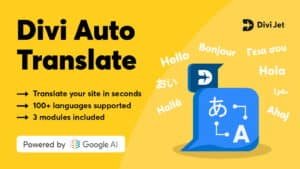 Divi Auto Translate - AI powered automatic translations